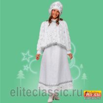 Карнавальные Снегурочка в шубке взр под торговой маркой Алиса