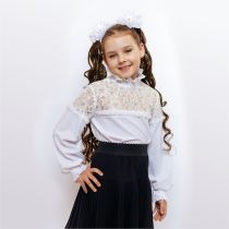 Школьные Блузка "Вилена" от швейной фабрики Элит Классик