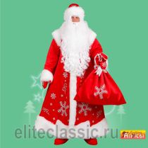 Мешок "Деда Мороза" бархат