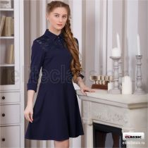 Школьные Платье "Ксения" от швейной фабрики Элит Классик