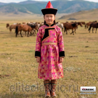Бурятская девочка