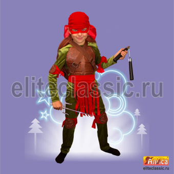 Костюм нинзя-черепашка для нового года