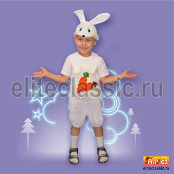 Костюм зайки для детских утренников
