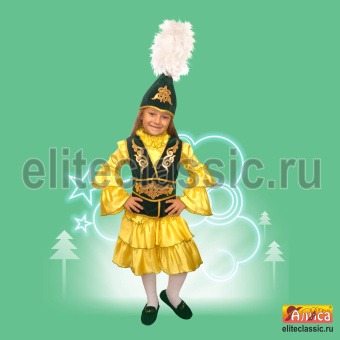 Казахский национальный костюм для девочек