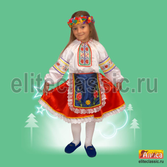 Национальный украинский костюм для девочки